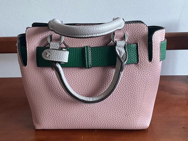 Small Pink & Green Handbag - Main image