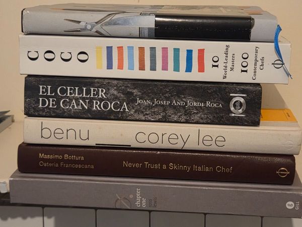 Fine Dining & Michelin Star Cookbooks. - Main image