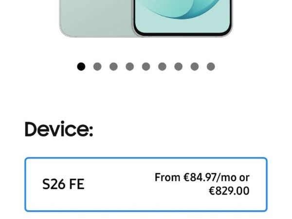 Samsung S26 FE - Main image