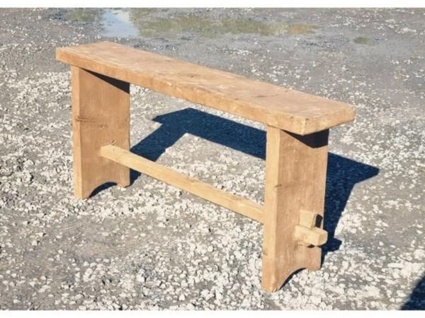 Rustic Wooden Bench Small KAS1390 - Main image