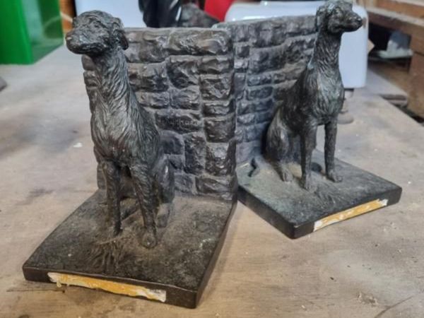 Irish Wolfhound Bookends Pair KAS1382 - Main image
