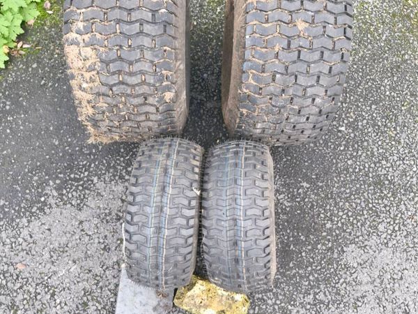 LT1000 Craftsman mower tyres - Main image