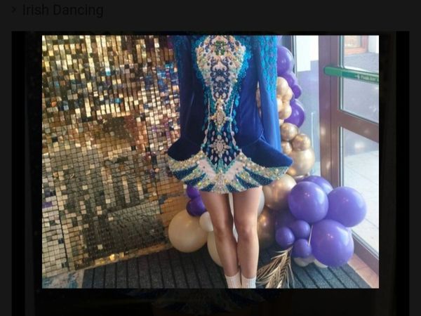 Irish dancing dress - Main image