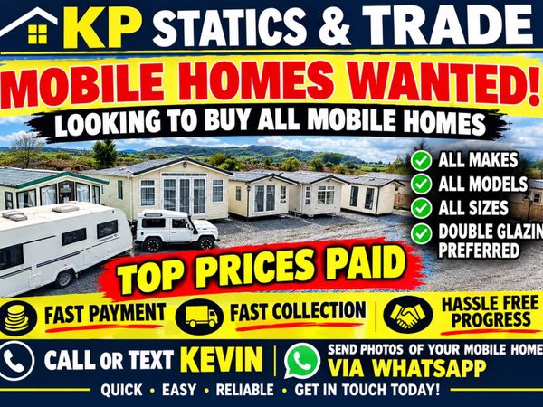 MOBILE HOMES WANTED !!! - Main image