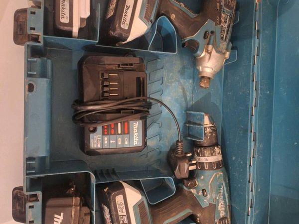 Makita G series Kit ( with 3 batteries & charger) - Main image