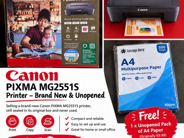Printer never used, still in box - Main image