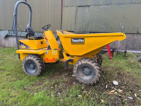 Thwaites 3 tonne hydrostatic dumper - Main image