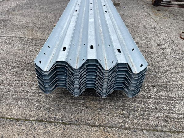 BRAND NEW GALVANISED CRASH BARRIERS - Main image