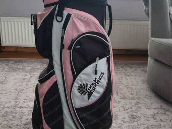 Lady's Golf set. 3 x woods, 9 x irons, putter, bag - Main image