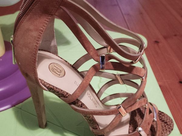 River Island Ladies High Heel Shoes (uk 4) Used. - Main image