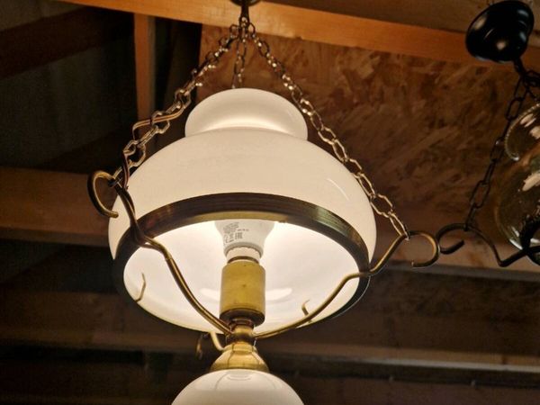 Vintage French 1960 Pendant light - Main image