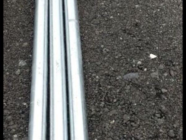 Galvanised Tubular steel posts - Main image