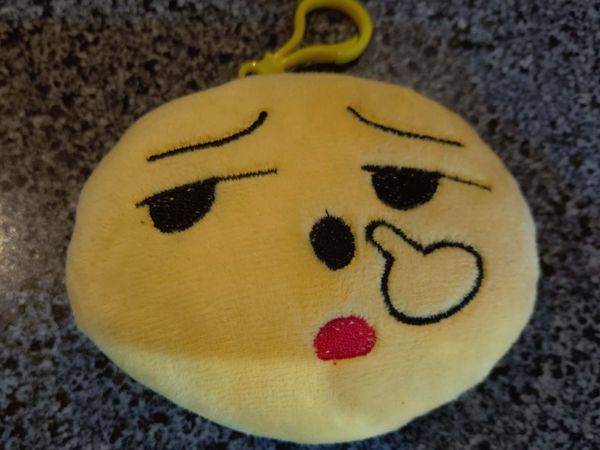 Soft Emojis & Flower Keyrings (New & Used). - Main image
