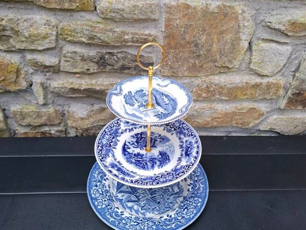 Blue cake stand - Main image