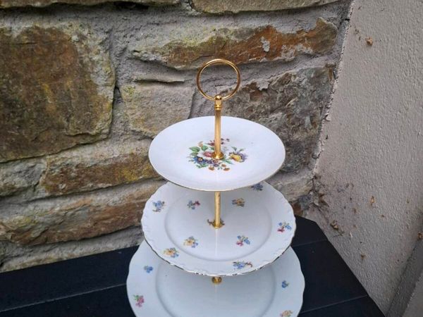 Floral cake stand - Main image