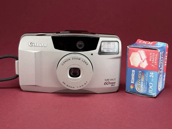Canon Sure Shot Zoom AF 60 point and shoot film ca - Main image