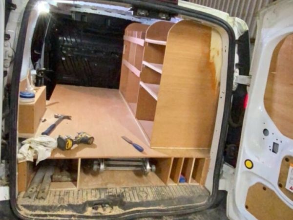 Van shelving and false floor - Main image