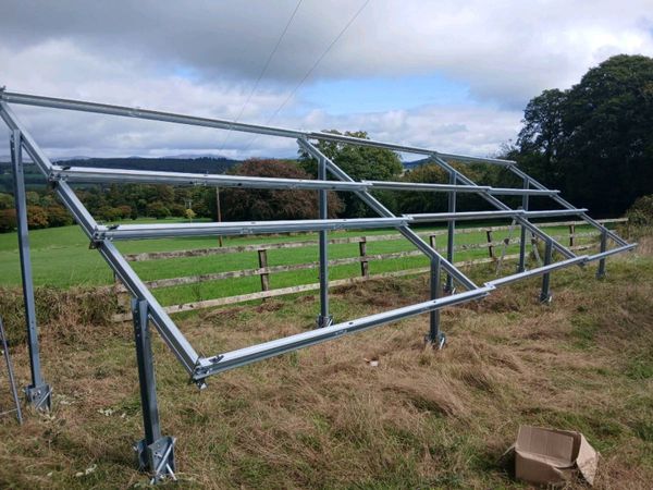 Solar Ground mounting frame 18 panels - Main image