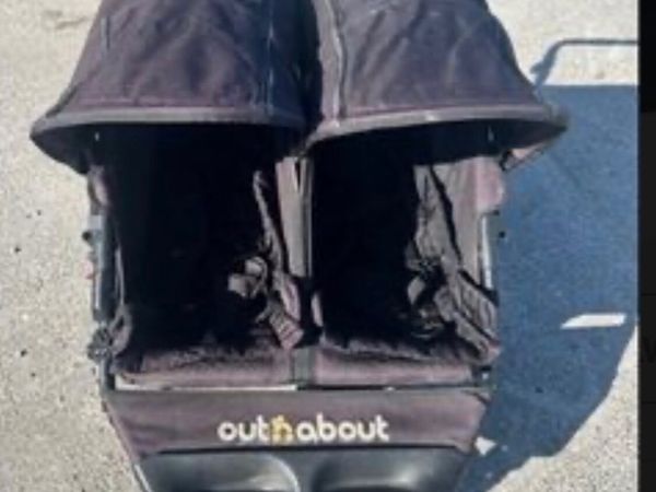 Out and about double buggy - Main image