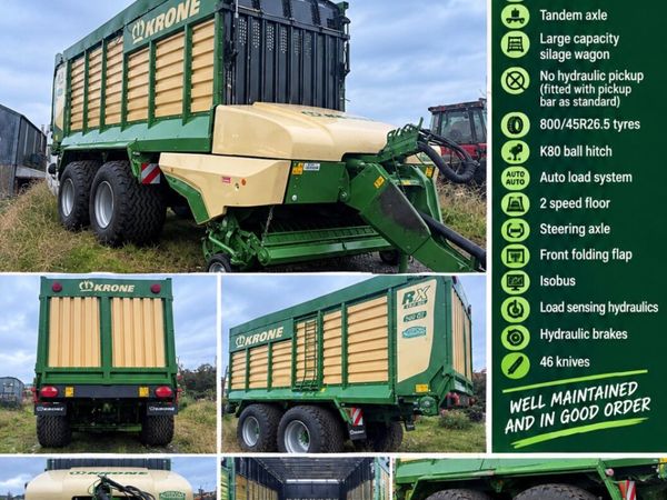 Krone silage wagon - Main image