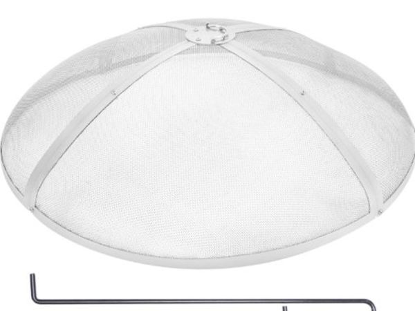 Fire Pit Spark Screen Round 36", Reinforced Heavy - Main image