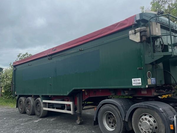Artic tipping trailer - Main image