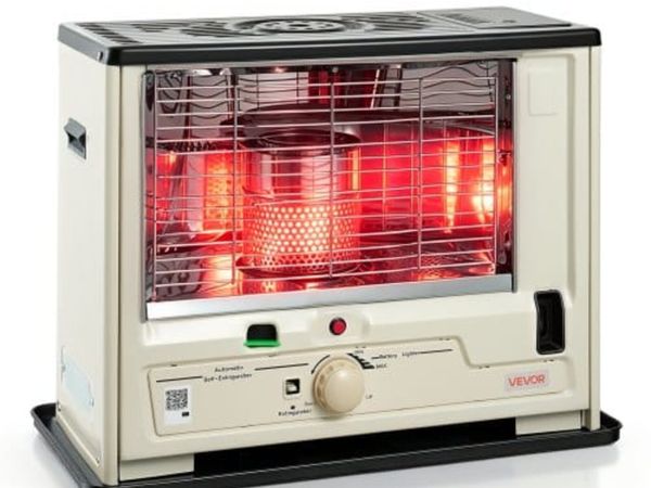 Cordless Radiant Kerosene Heater, 10000 BTU Portab - Main image