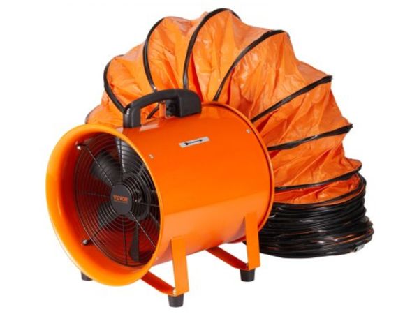 Portable Ventilator, 203.2mm Heavy Duty Cylinder F - Main image