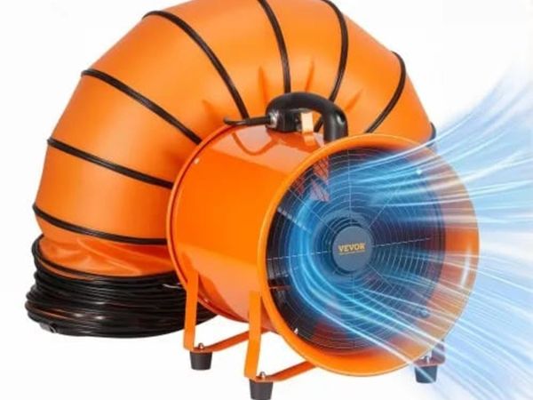 Portable Ventilator, 304.8mm Heavy Duty Cylinder F - Main image