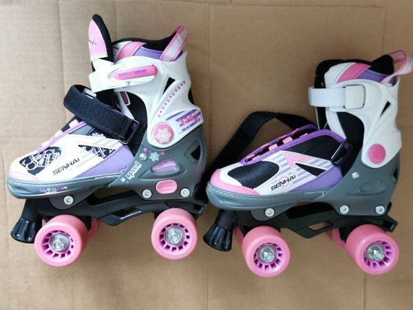 🛼 Roller Skates + Protective Gear - Main image