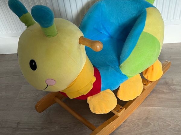 Wooden Baby Rocking Caterpillar - Main image