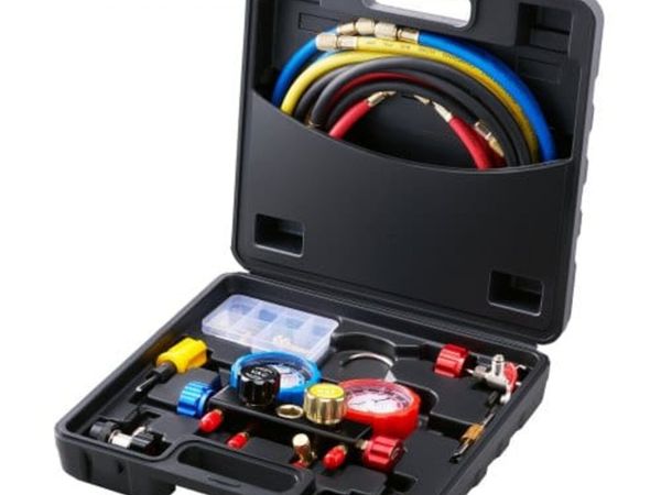 4 Way AC Gauge - AC Manifold Gauge Set for R134A R - Main image