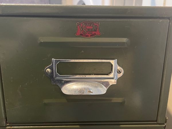 Veteran index filing drawers - Main image