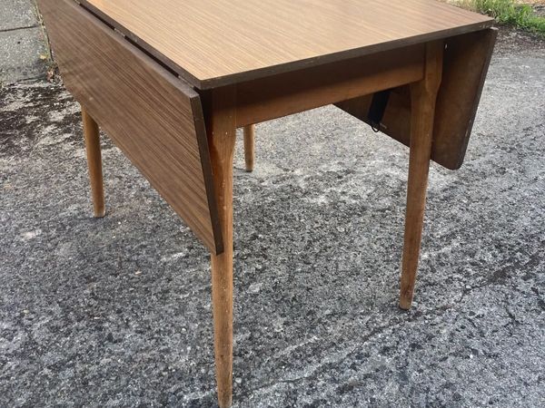 Vintage Kitchen Table - Drop Leaf. - Main image