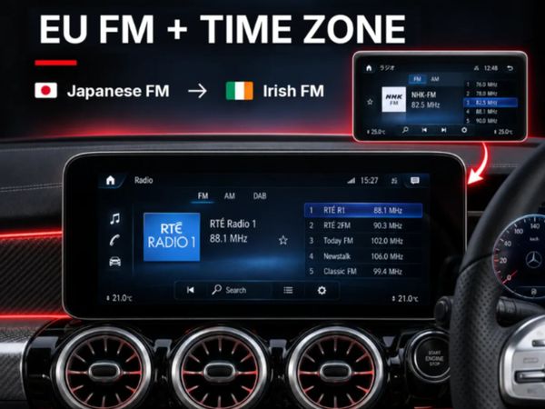 Mercedes-Benz EU FM & Time Zone Conversion - Main image