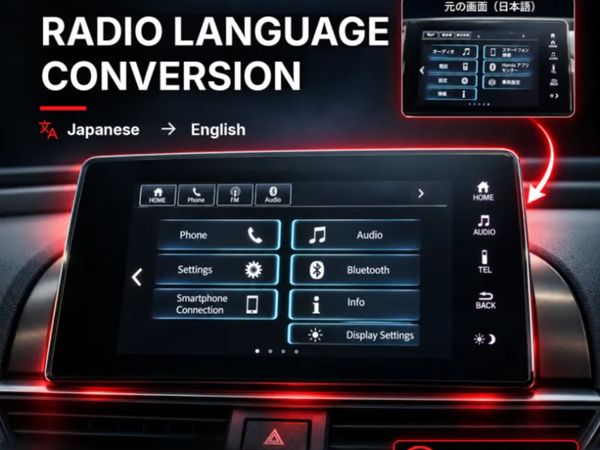 Honda Accord 10th Gen Radio Language Conversion - Main image