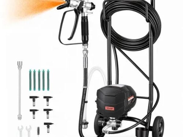 Stand Airless Paint Sprayer, 650W, 3000PSI High Pr - Main image