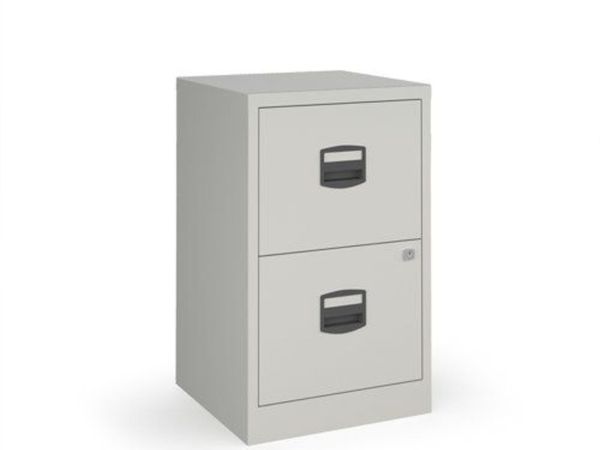 Bisley Grey A4 2 Drawer Home Filer - Main image