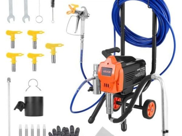 Stand Airless Paint Sprayer, 1500W, 3300PSI High P - Main image