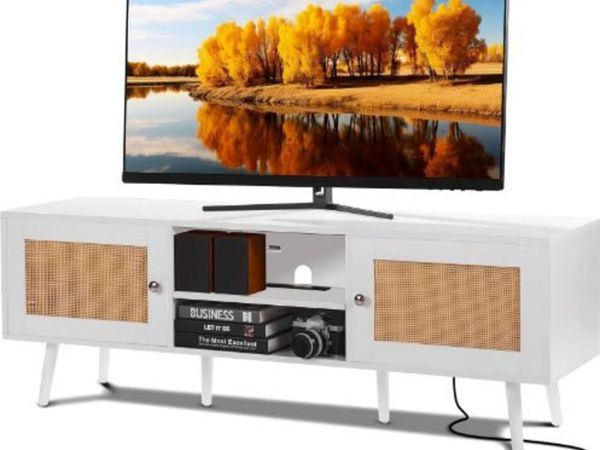Rattan TV Stand for 65 inch TV - Main image