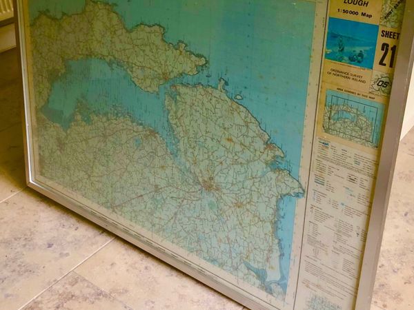 Vintage large Map - Main image