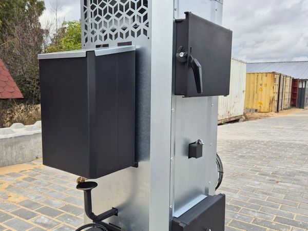 NG30 kw air heater (up to 400 m2) forusedoil+wood - Main image
