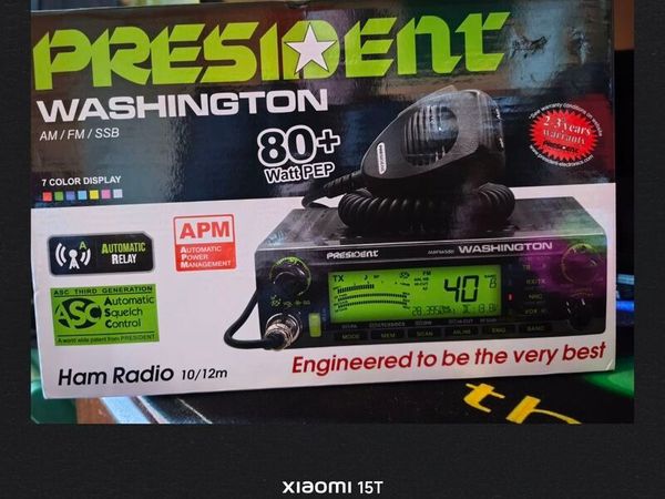 President Washington AM/FM/SSB Ham Radio - Main image