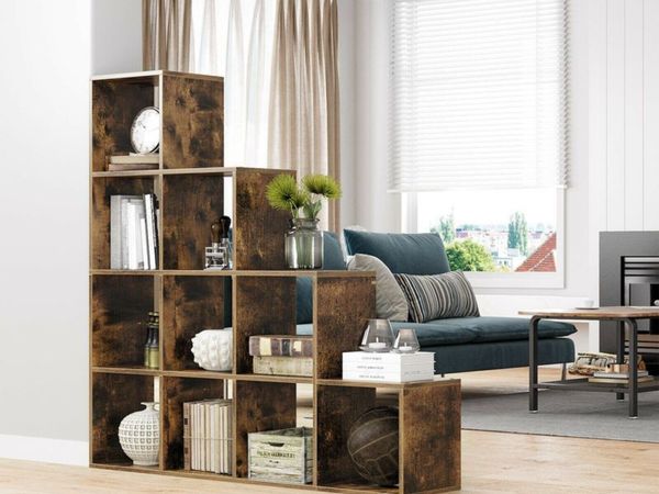 10 Cube Staircase Bookcase Storage Unit - FREE P&P - Main image