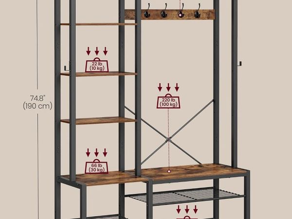New Coat and Shoe Rack - FREE P&P - Main image