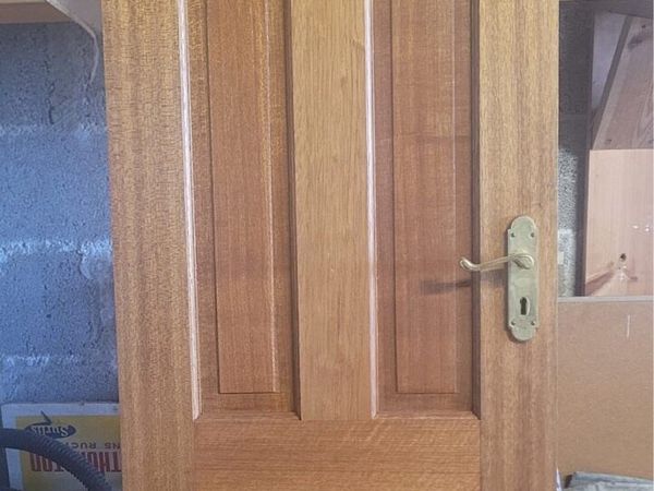 Mahogany style hardwood interior doors - Main image