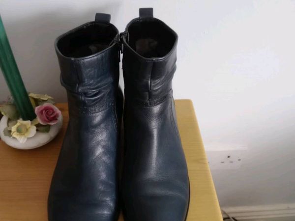 ANKLE BOOTS/NAVY - Main image