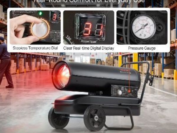 Forced Air Kerosene Heater, 30kW - Main image