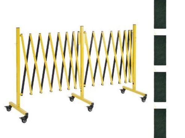 Double Expandable Barricades, 7.66m - Main image