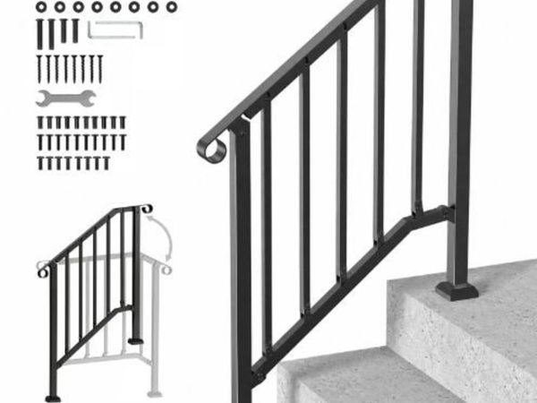 Handrails for Outdoor Steps, 2-3 Step - Main image